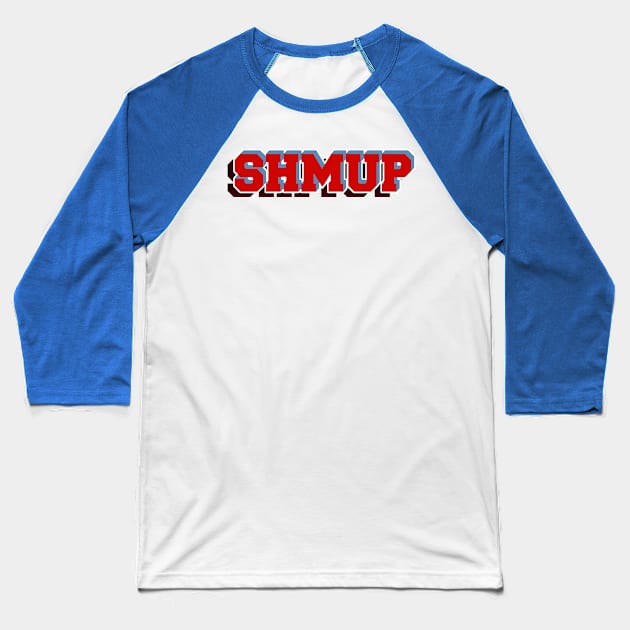 Shmup 1943 Baseball T-Shirt by Issho Ni